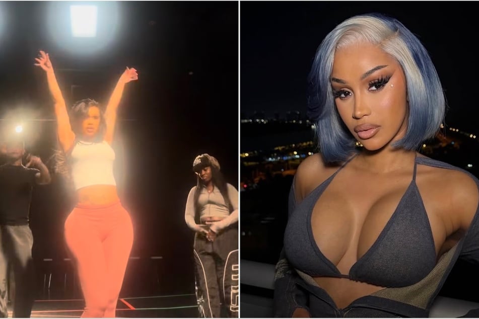 Cardi B is getting her moves together for her anticipated Little Miss Drama tour, which kicks off next month.