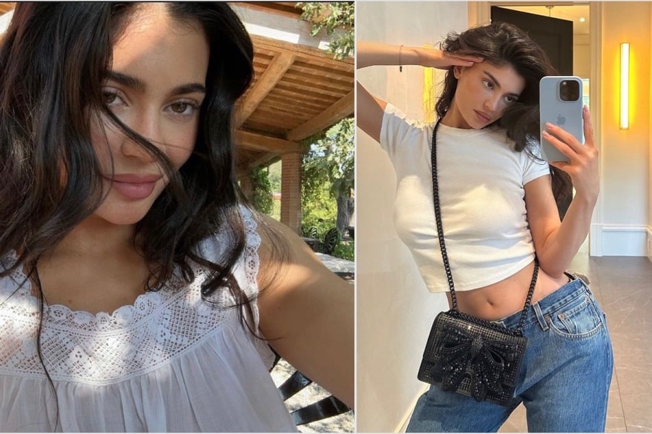 Kylie Jenner made an ordinary white t-shirt look sexy in her new pic.