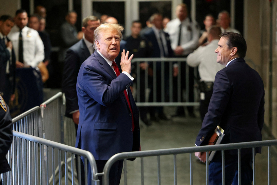 Donald Trump spent Tuesday in a New York court as jury selection in his historic hush money trial continues.