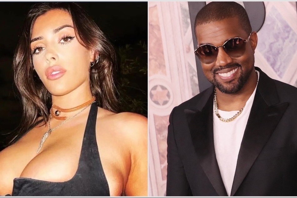 Kanye West and Bianca Censori pack on the PDA during lunch date