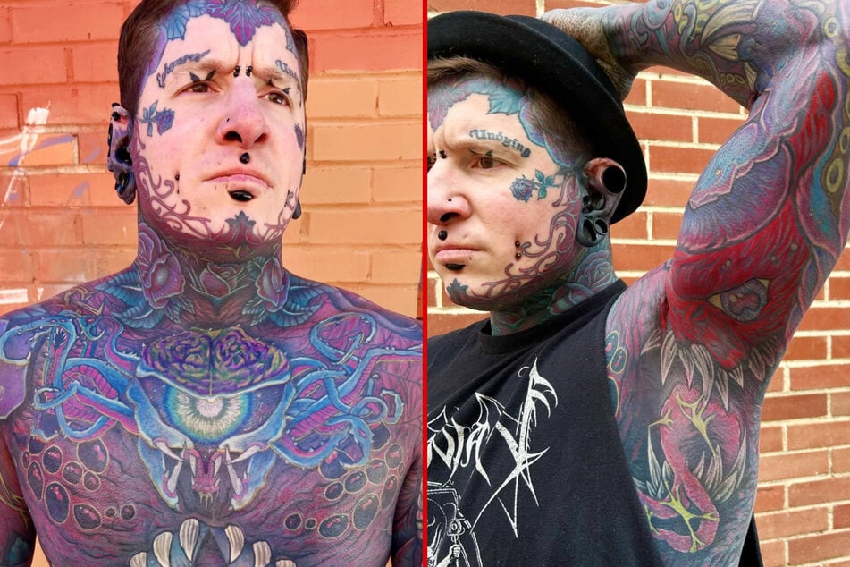 Extreme tattoo addict reveals inspiration behind world record-winning transformation