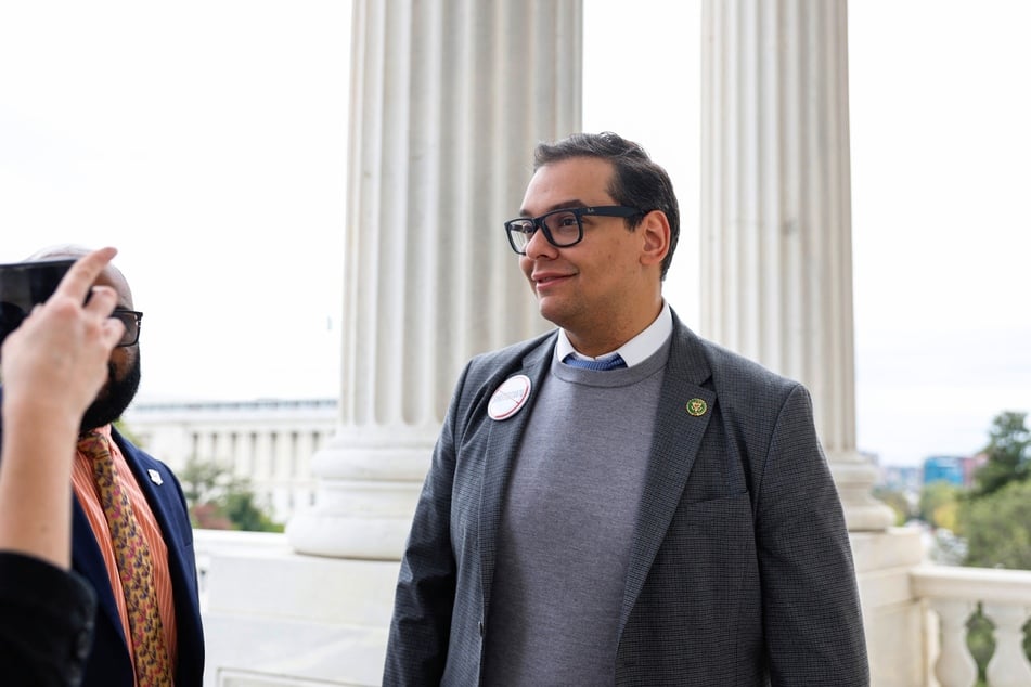A former treasurer for Representative George Santos' 2022 campaign pled guilty on Thursday to a felony charge of conspiring to defraud the United States.