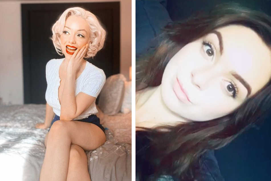 Blonde Ambition: Influencer Jasmine Chiswell transforms into Marilyn Monroe lookalike