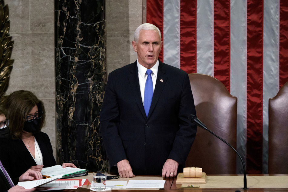 Trump pressured Pence to join the "Stop the Steal" campaign to overturn the election and avoid handing power peacefully to Biden.