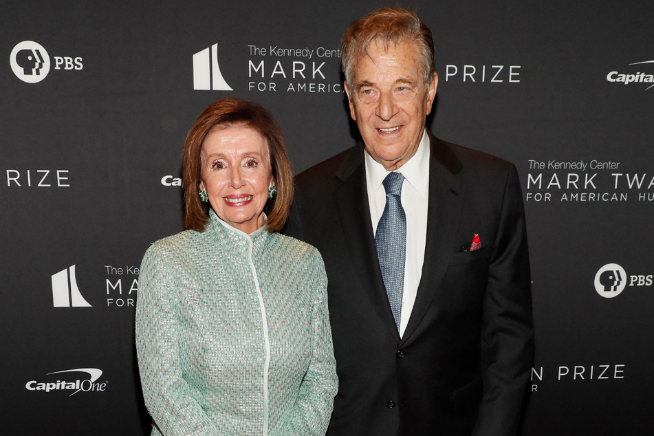 Paul Pelosi (r.) told 911 dispatchers the intruder was looking for his wife Nancy.