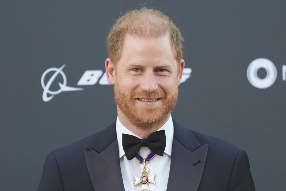 Prince Harry attended the Invictus Spirit Gala Dinner and Awards on Thursday in his first public appearance since returning to the UK. He told reporters it was "great" to be back.