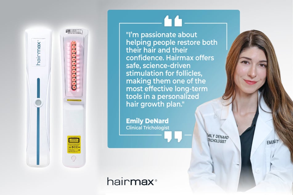 The Hairmax Pro 12 Laser Comb is trichologist-recommended and provides results in just 3-6 Months!**