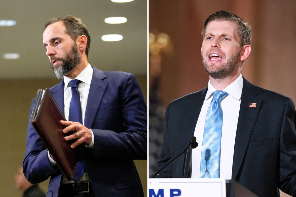Eric Trump roasted for making wild accusations against Jack Smith