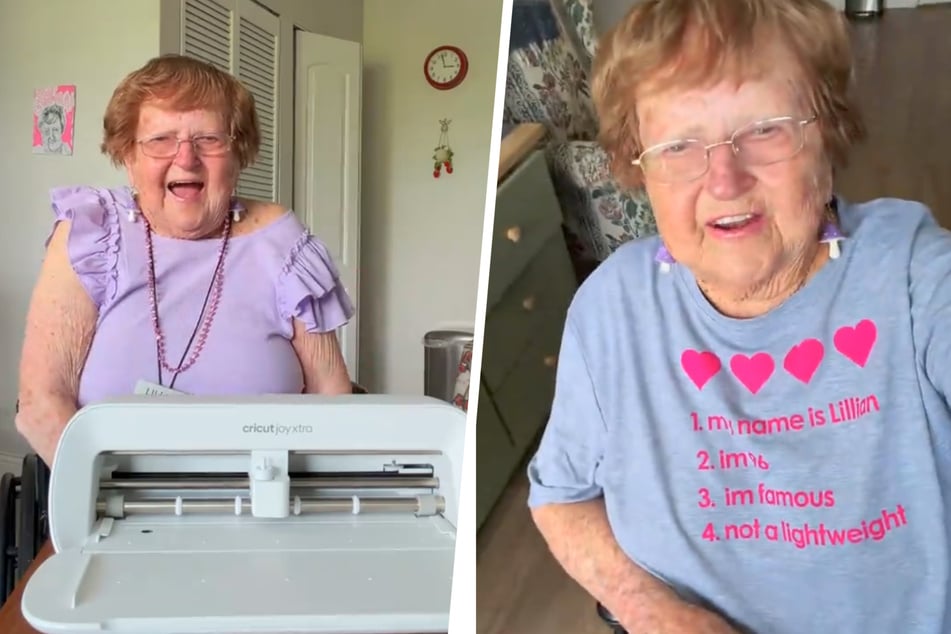 For her last date, Lillian Droniak even designed a custom T‑shirt featuring the most important facts about herself, noting that her date was rather forgetful. 