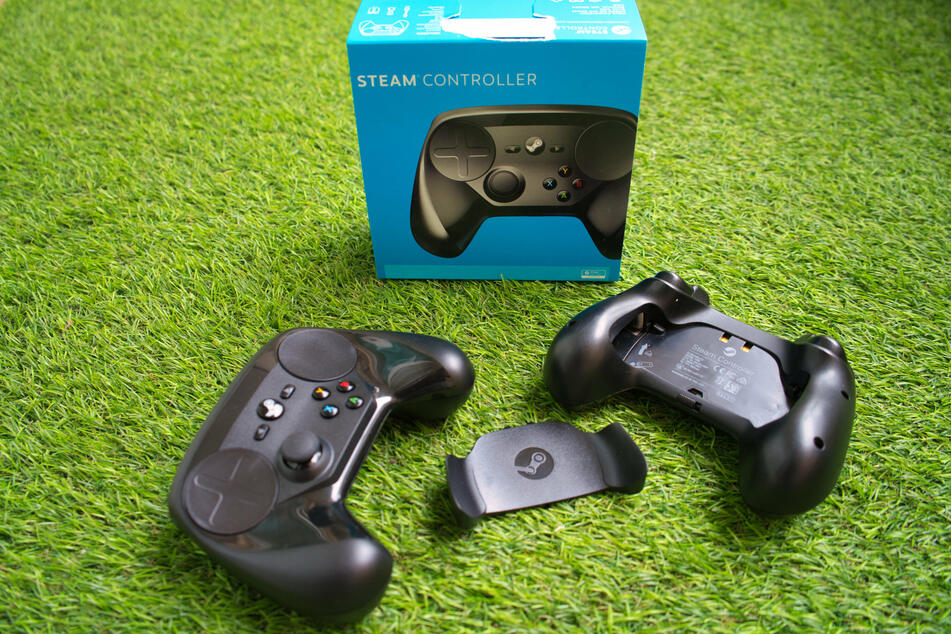 Valve attempted to sell a controller a few years ago with trackpads, but it ultimately didn't succeed. The company promises the new trackpads function better now (stock image).