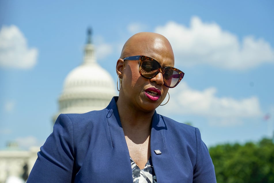Representative Ayanna Pressley has echoed demands for Israel to release Palestinian-American student Sama Safi (not pictured).