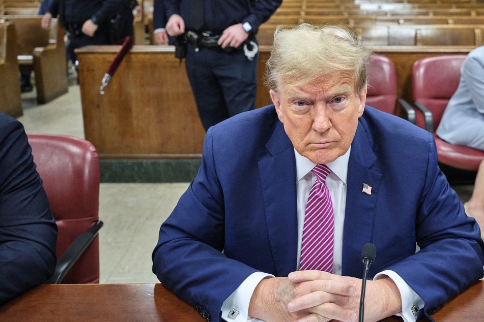 Man sets himself on fire outside Trump's hush money trial
