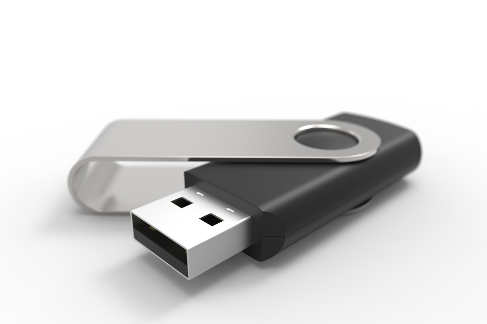 An auction for a single USB drive suspected to hold Bitcoin was also stopped after reaching $77,000. (Stock image).