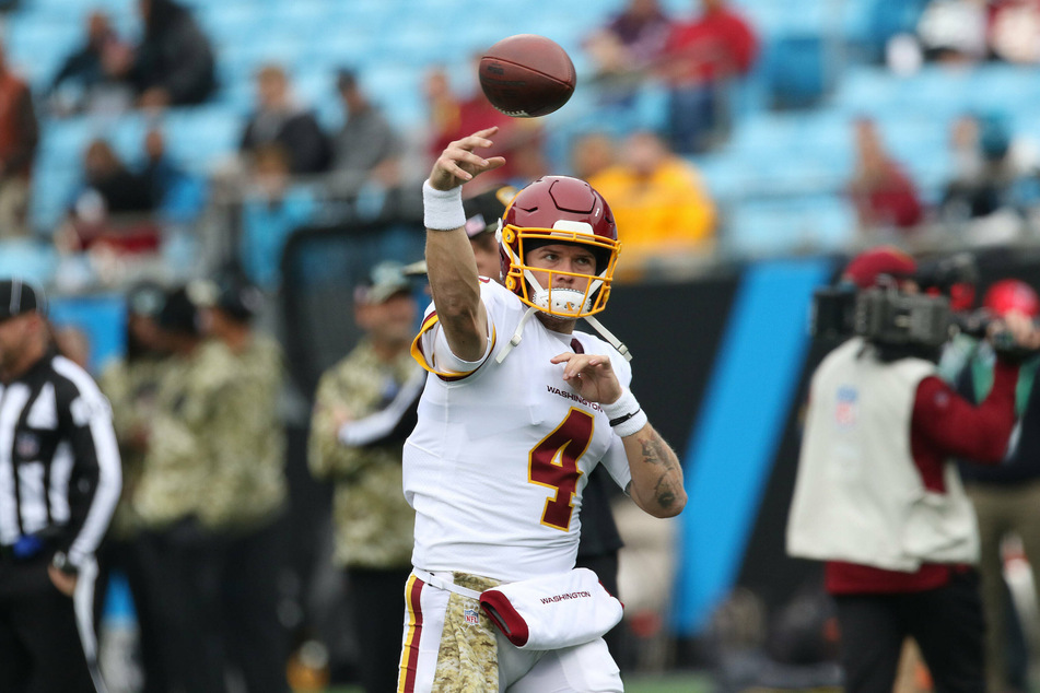 Taylor Heinicke threw a touchdown against Seattle on Monday night.