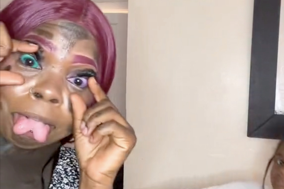 Despite her eye troubles, Anaya Peterson finds time to throwing shade at haters.