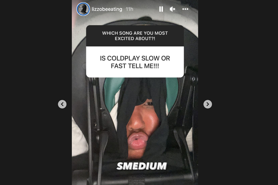 Lizzo was sharing her fans' answers while getting a massage.