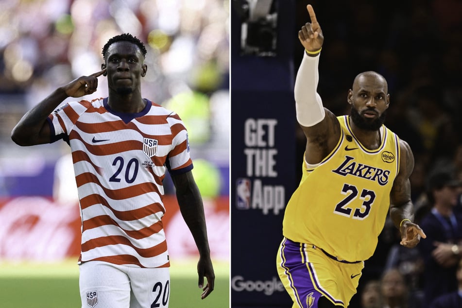 LeBron James praises Team USA's Balogun after World Cup "Silencer" celebration