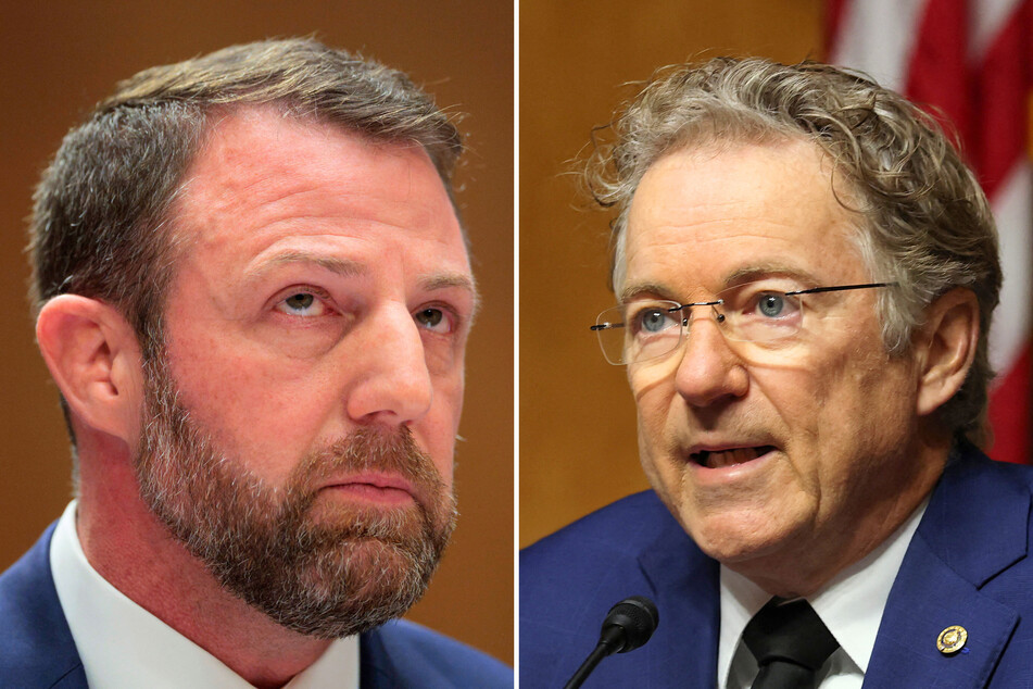 During a tense confirmation hearing, Senator Rand Paul (r.) confronted Homeland Security Secretary nominee Markwayne Mullin over his angry and violent rhetoric.