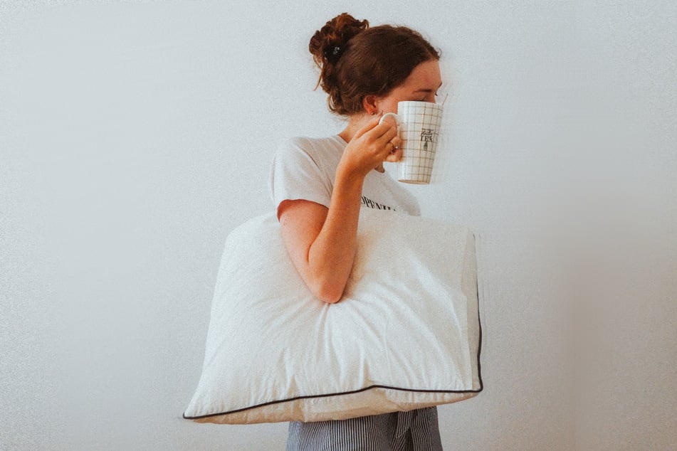 Coffee can be used to help you feel less tired, but should not be substituted for some lengthy and regular periods of sleep.