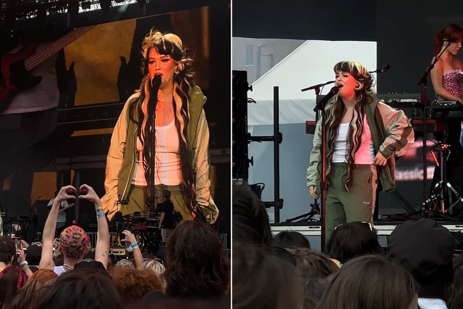 Singer Lola Young collapses on stage at All Things Go music festival