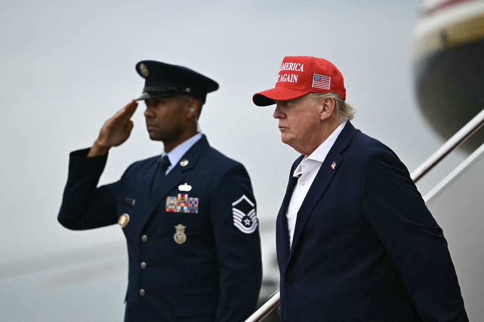 President Donald Trump threatened to "bomb the s**t" out of Oman if it interferes in the Strait of Hormuz.
