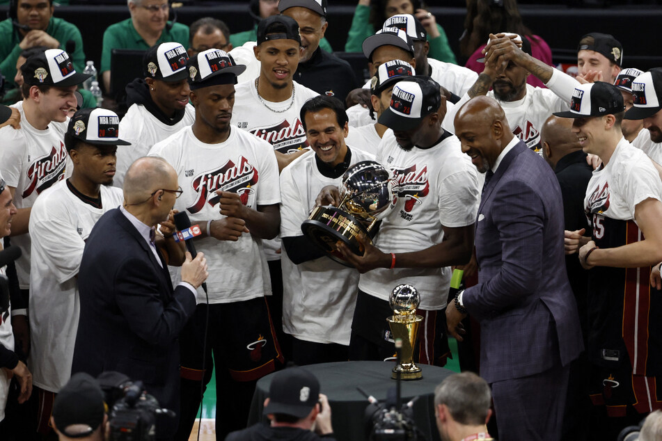 Heat end Celtics bid for NBA history as Jimmy Butler delivers