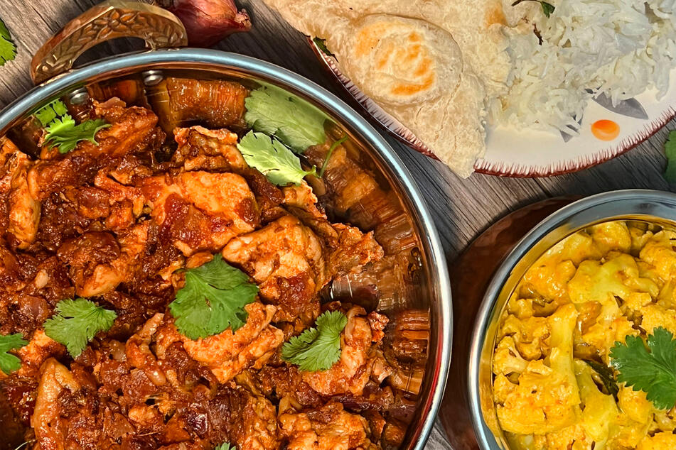 Chicken tikka masala did not actually originate in India.