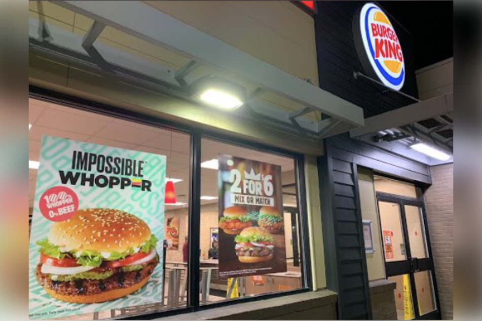 Burger King stores displayed marketing materials with pride flags in June.