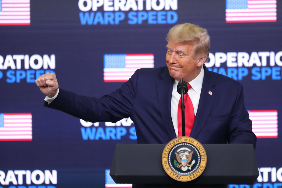 Trump has repeatedly taken credit for spearheading the development of the Covid-19 vaccines.