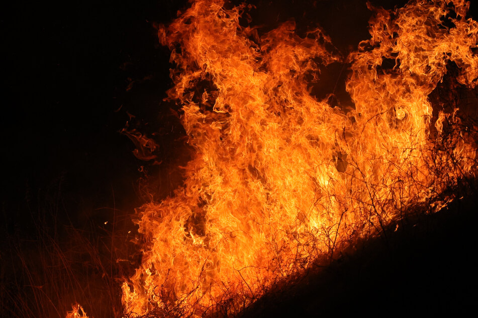 Highland Fire: California wildfire spreads as thousands urged to flee