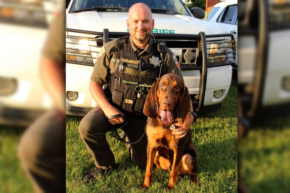 Richard Tidwell couldn't be prouder of his four-legged friend Fred.