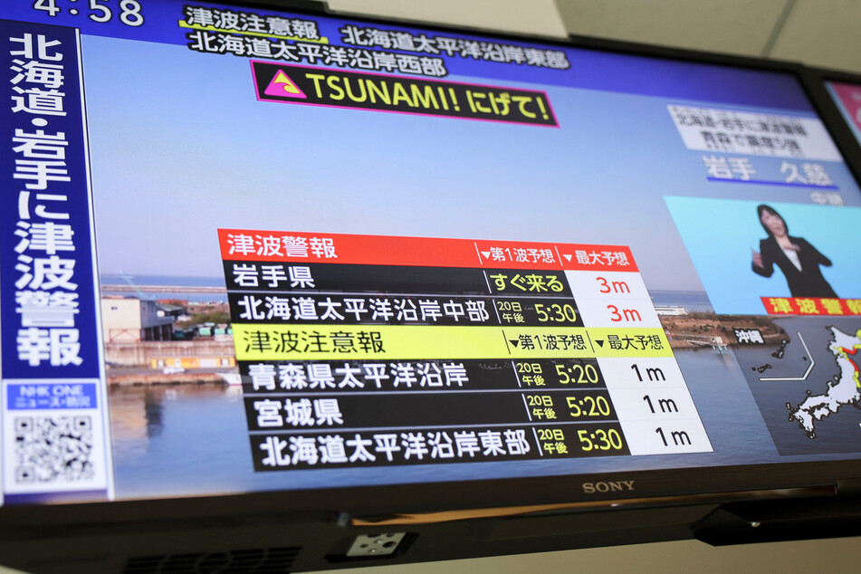 A 7.7-magnitude earthquake struck off the coast of Japan on Monday, leading to a special advisory warning of an increased risk for more powerful quakes.
