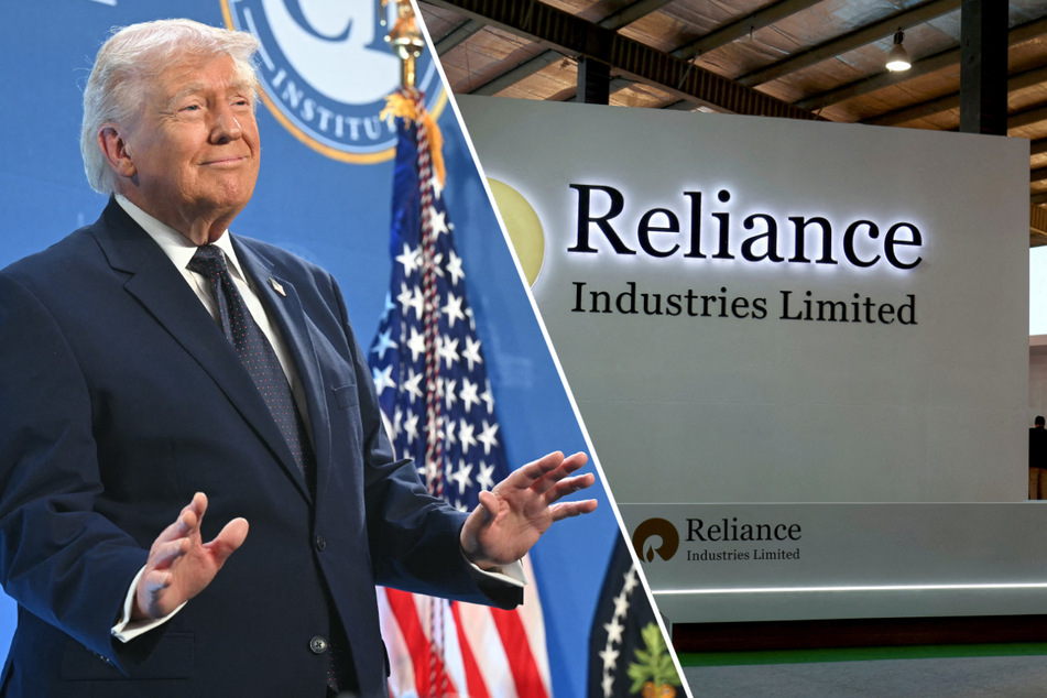 President Donald Trump said the US had struck a $300-billion deal with Indian energy company Reliant to build a new oil refinery in Texas.