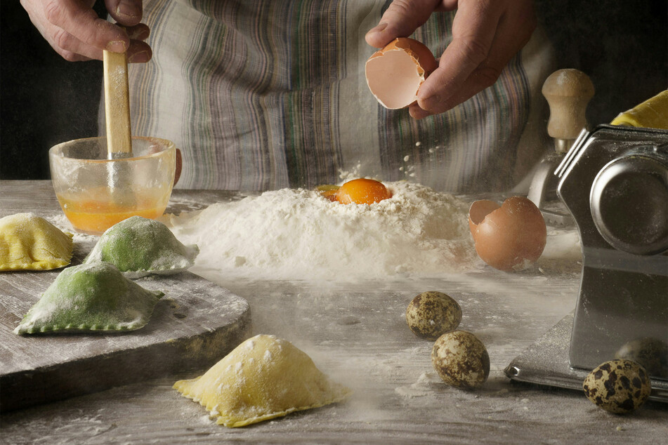Homemade ravioli isn't hard to make, but it does take some time.