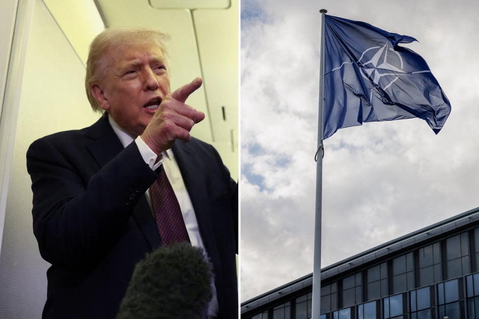 President Donald Trump threatened NATO with a "very bad" future if its members don't come to the aid of the US in its war on Iran.