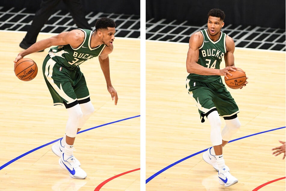 Giannis Antetokounmpo scored his third-career 50-point game in the regular season in the Bucks' matchup against the Pacers.