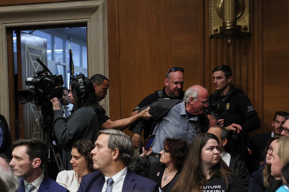 Ben Cohen, co‑founder of Ben & Jerry's ice cream, was arrested after interrupting a Senate hearing in protest at Israel's US-sponsored destruction of Gaza.