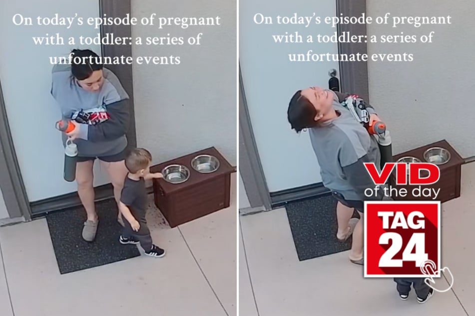 Viral Video of the Day for November 13, 2025: Mom's hilarious water bottle mishap has TikTok in tears