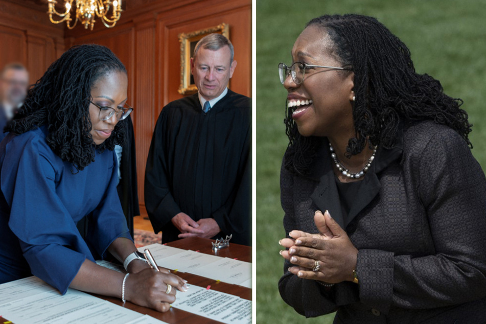 Ketanji Brown Jackson gets sworn in and makes SCOTUS history