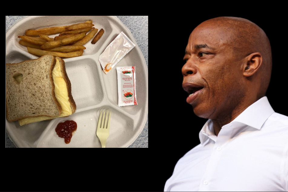 "Nasty" NYC school lunches get thumbs up from Mayor Adams