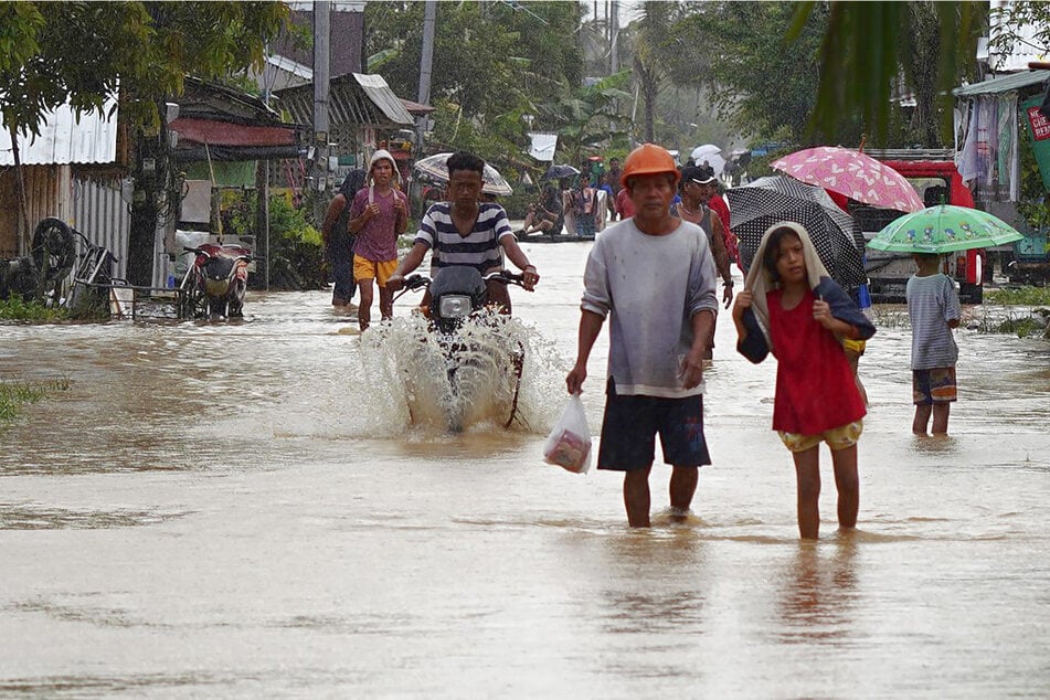 Heavy flooding in the Philippines from tropical storm Agaton in 2021 was made worse by to the burning of fossil fuels.
