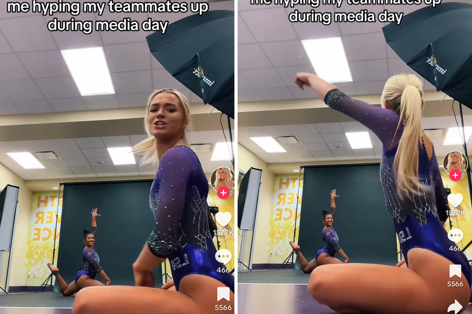Olivia Dunne shows serious team spirit in new viral TikTok