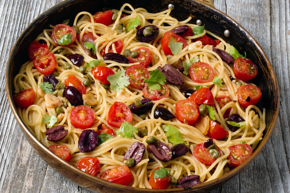 Feel free to serve your homemade puttanesca in fun and creative ways!