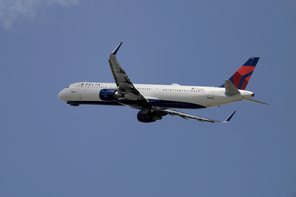 A Delta passenger jet, operated by SkyWest, had to make an emergency move on Friday to avoid colliding with a B-52 bomber.