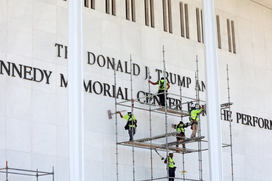 Judge rejects bid to halt removal of Trump's name from Kennedy Center