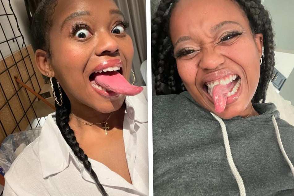 Chanel L. Tapper can play Jenga with her tongue instead of her hands, flip Red Solo Cups, or hold a spoon with it.