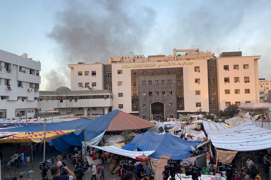 Israel-Gaza war: Palestinians report deadly Israeli strike at Gaza's Al-Shifa hospital