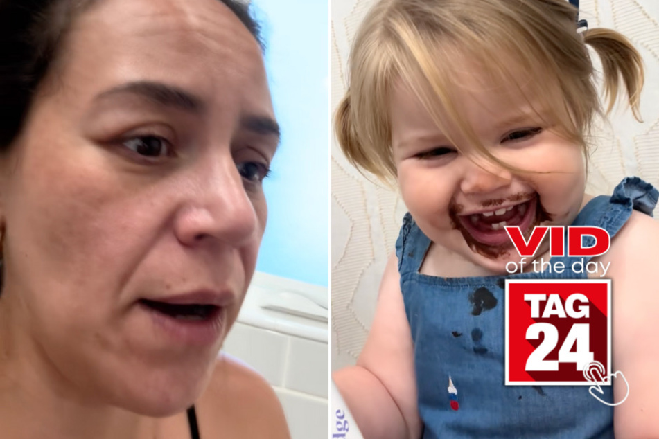 Viral Video of the Day for September 18, 2025: Toddler's ice cream fail has mom crying with laughter