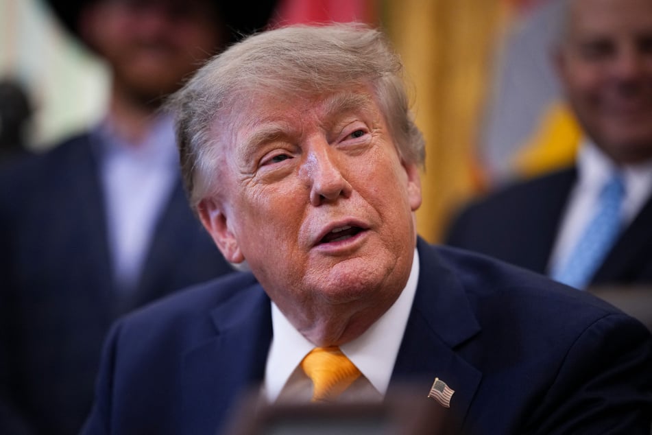 President Donald Trump on Monday threatened to block US sales of Canadian plane manufacturer Bombardier.