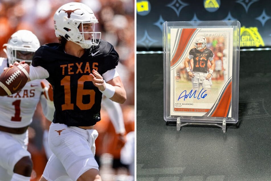 Arch Manning drops epic collector trading cards amid impressive NIL rise